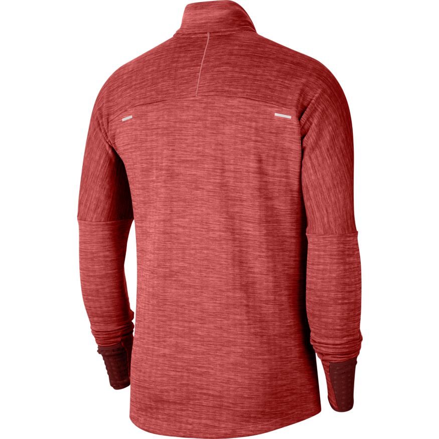 nike sphere half zip red