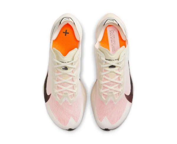 Nike Men's ZoomX Vaporfly Next% 4 Proto 100 - Sail/Black-Total