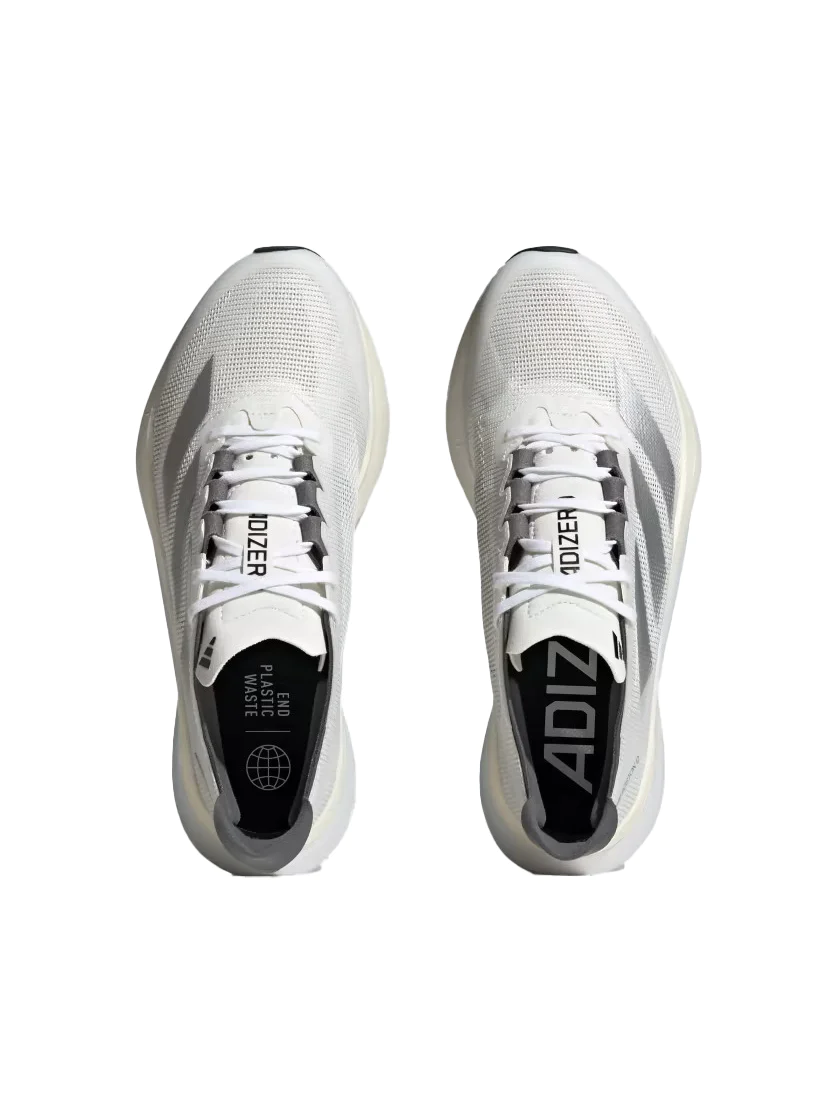 ADIDAS Men's Adizero Boston 12 Cloud White / Black Night