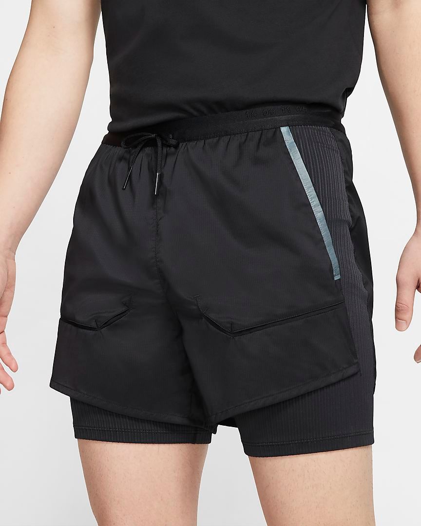 Nike Men's Tech Pack 2-In-1 Short BLACK/BLACK/REFLECT BLACK