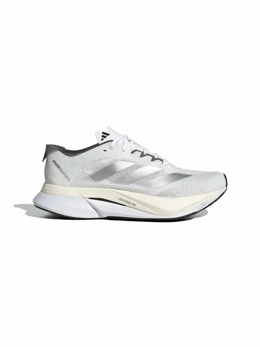 スニーカー Adidas Adizero Boston 12 Cloud White Core Black Night adidas Adizero Boston 12 Cloud White Core Black Night