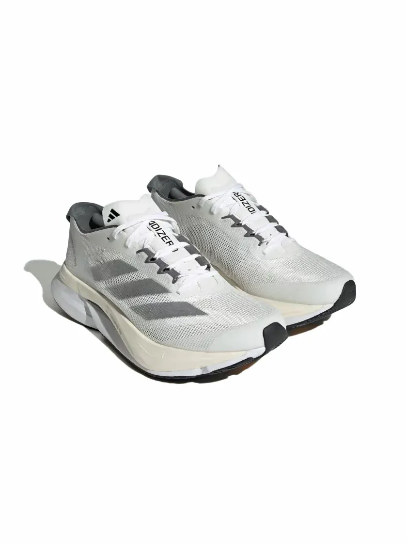 スニーカー Adidas Adizero Boston 12 Cloud White Core Black Night Adidas Men's Adizero Boston 12 Shoes Core Black/Cloud White